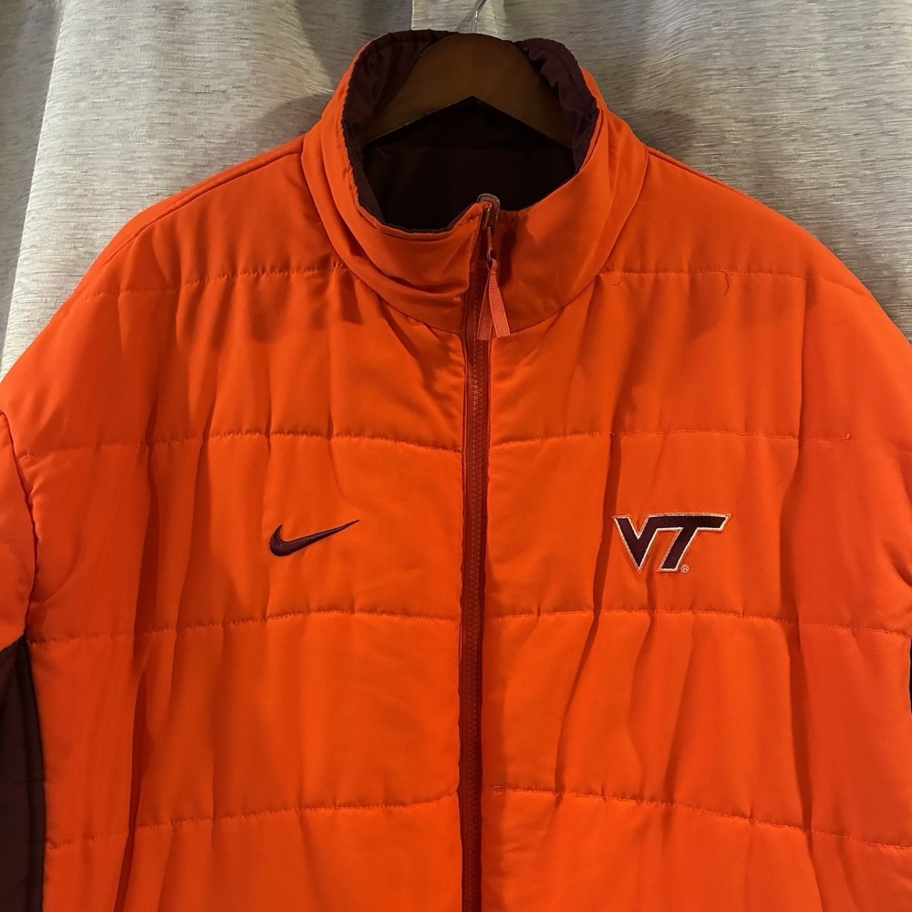 Nike Virginia Tech Reversible Coat Size XL - Picture 8 of 10